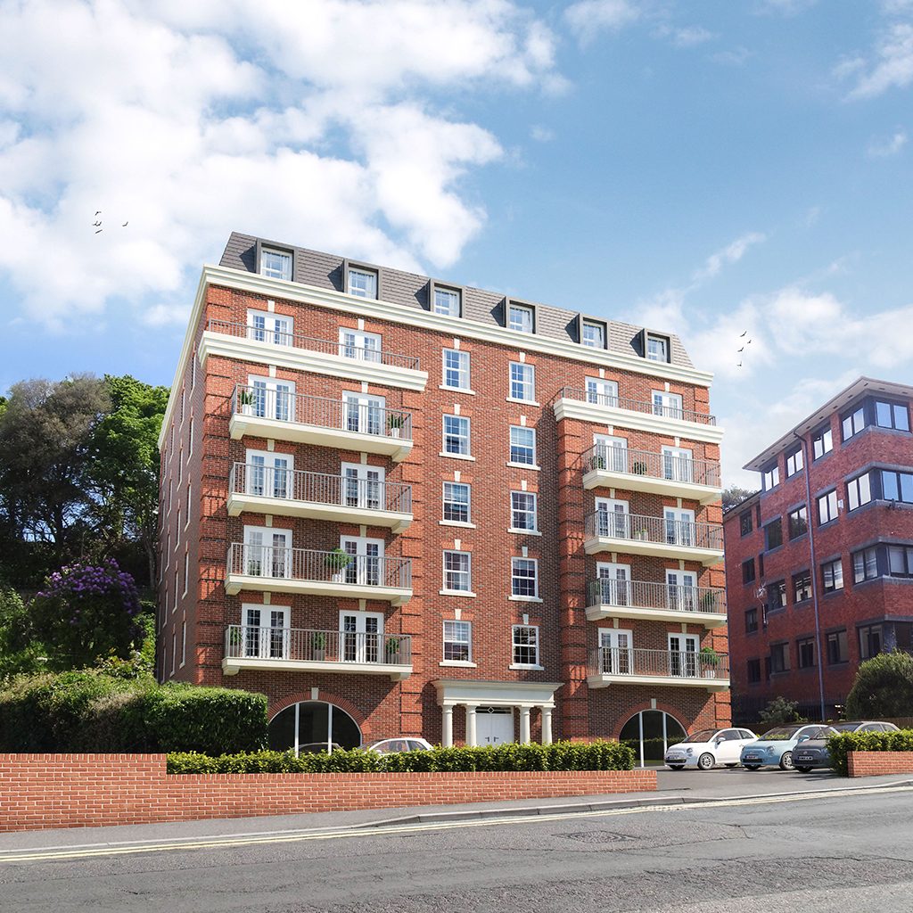 New Luxury Apartments Hinton Road, Bournemouth, Dorset – Exterior Fortitudo Property Ltd